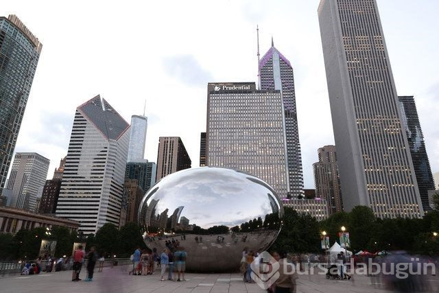 Chicago'nun "Bulut Kapısı"na turist ilgisi