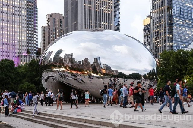 Chicago'nun "Bulut Kapısı"na turist ilgisi