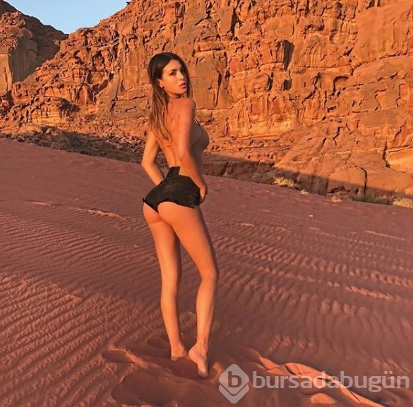 Cesur güzel Silvia Caruso