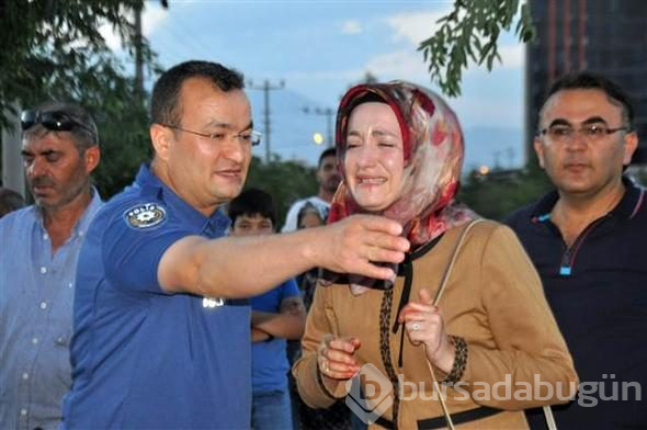 Genç kadının gözyaşları
