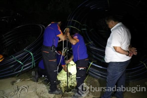 Zonguldak'ta sondaj kuyusuna düşen yavru köpek kurtarıldı

