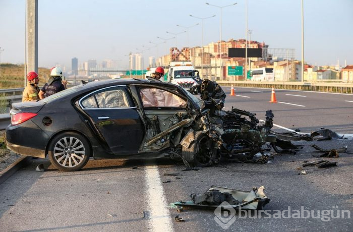 Kuzey Marmara Otoyolu'nda kaza: 2 yaralı