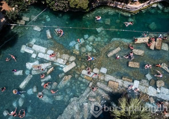 Pamukkale'deki "cehennem kapısı" ziyarete açılıyor
