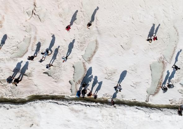 Pamukkale'deki "cehennem kapısı" ziyarete açılıyor
