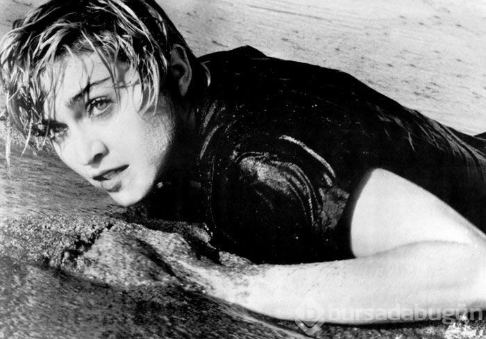 Madonna'yı taklit eden köpek