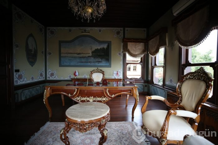 Bursa'da bahçesindeki sümbüllerin adını taşıyan asırlık konak	