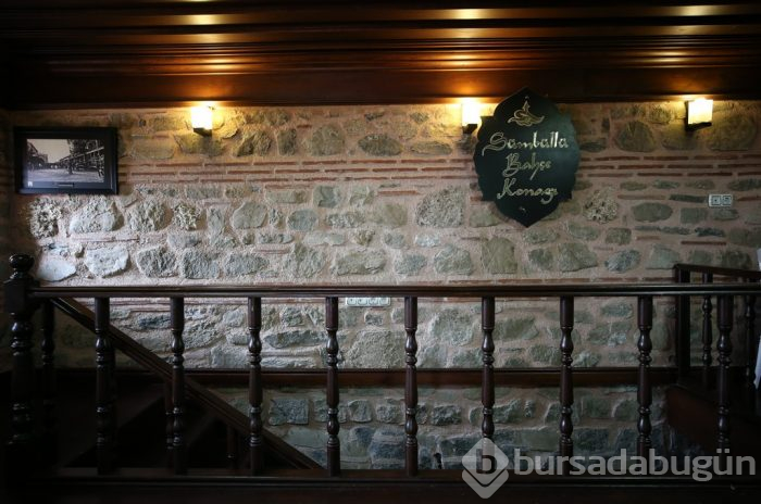 Bursa'da bahçesindeki sümbüllerin adını taşıyan asırlık konak	