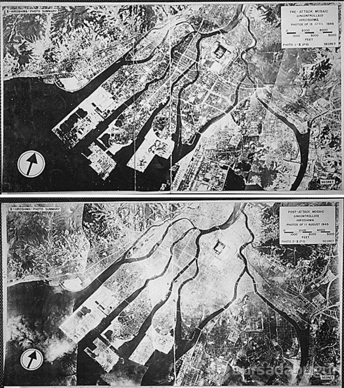 Hiroşima'ya atom bombası atılmasının 73. yılı