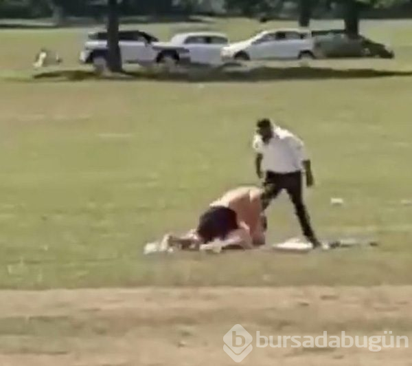 Parkta ilişkiye girdiler!
