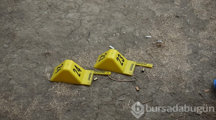 Bursa'da hastane bahçesinde silahlı kavga: 1 yaralı	
