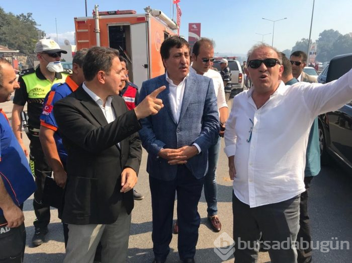 Bursa Mudanya'da orman yangını	
