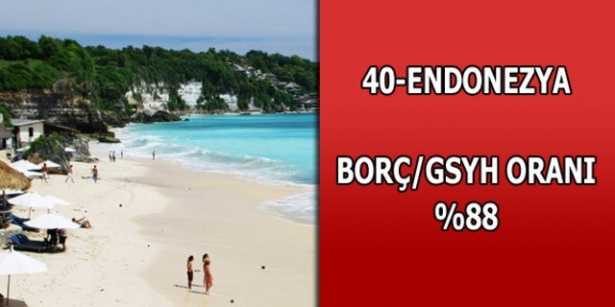 Merak ettiğimiz ülkelerin borçları