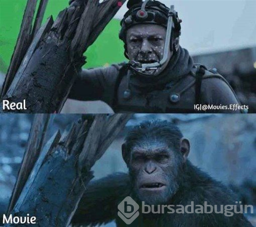 Flimlerde efekt olmasa hiç düşündünüz mü? 