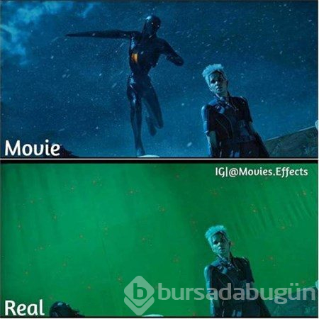 Flimlerde efekt olmasa hiç düşündünüz mü? 