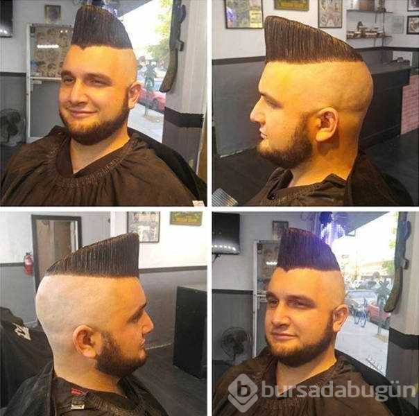 Dünyanın en garip saç stilleri