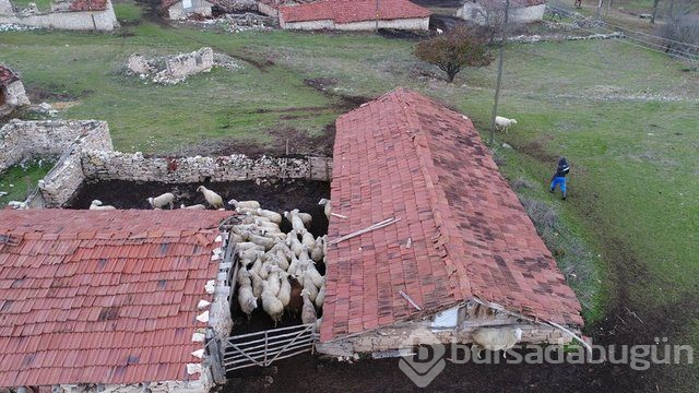Köyde sadece iki kişi yaşıyor