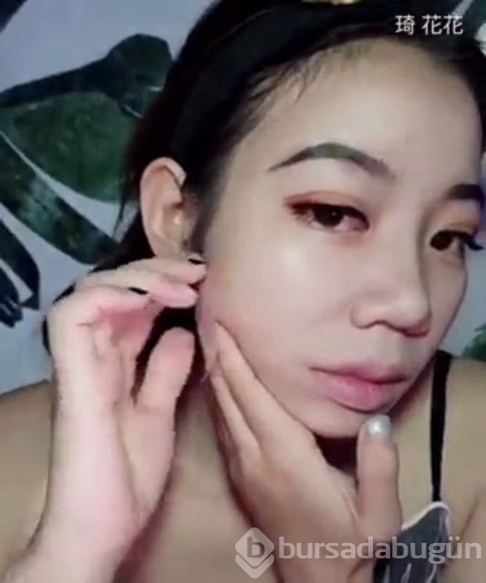 Çinli YouTuber Qi Huahua'nın makyajla inanılmaz değişimi!