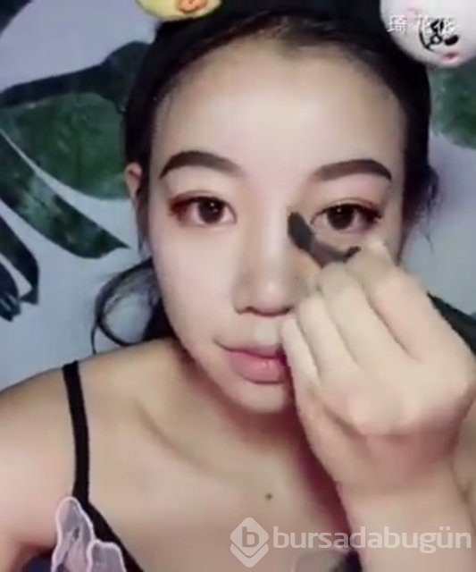 Çinli YouTuber Qi Huahua'nın makyajla inanılmaz değişimi!