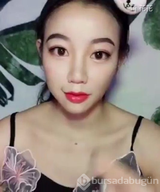 Çinli YouTuber Qi Huahua'nın makyajla inanılmaz değişimi!