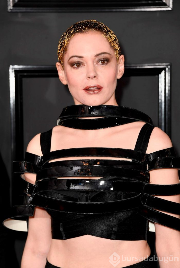 Hollywood'da MeToo hareketini başlatan Rose McGowan'a GQ Yılın İlham Veren Kişisi ödülü
