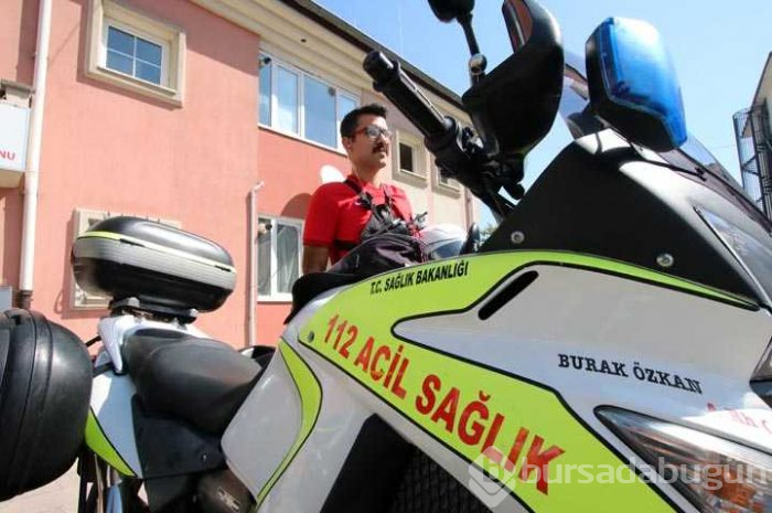 Sağlıkta "altın dakikalar" motosiklet ambulanslara emanet