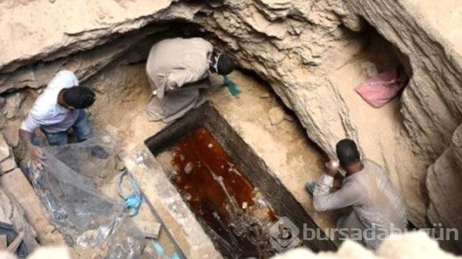 İnsanlar Lahitteki sıvıyı içmeye çalıştılar, gerçek çok sonra belli oldu
