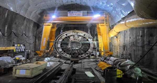 Ankara'nın 2060 yılına kadar su ihtiyacını karşılayacak Gerede Tüneli'nde son bin 200 metre