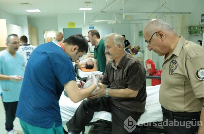 Acemi kasaplar hastanelik oldu