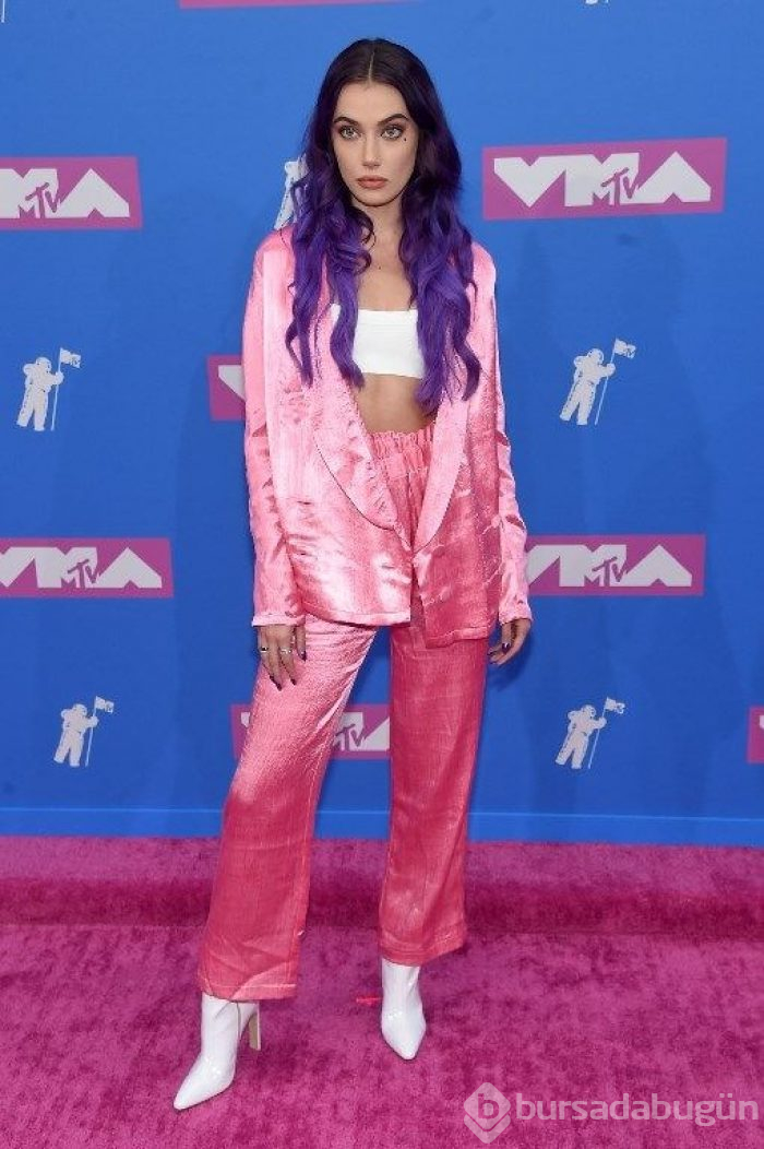 MTV 2018 Video Müzik Ödülleri'nde kırmızı halı şıklığı
