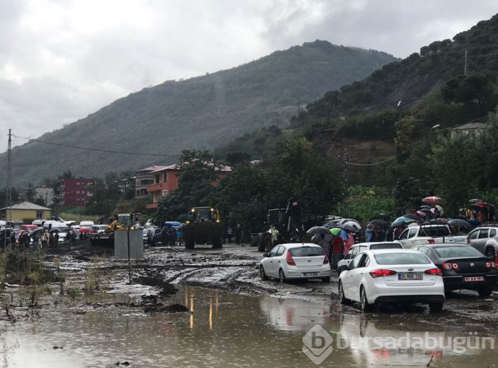 Trabzon'da şiddetli yağış ve heyelan