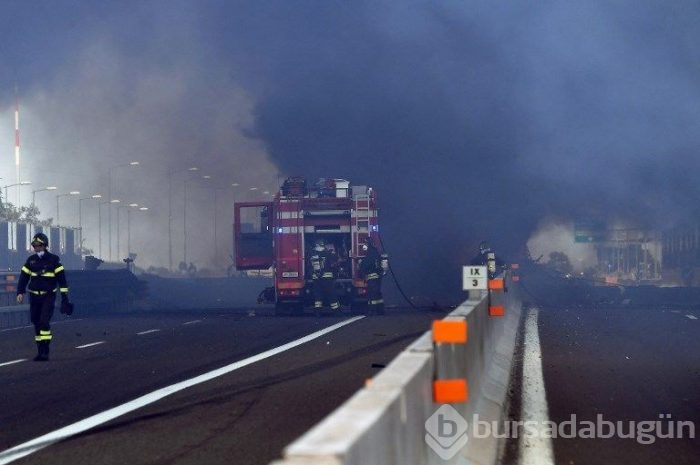 İtalya'da otoyolda tanker patladı: 2 ölü, 70 yaralı
