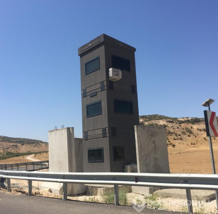 Diyarbakır-Mardin Karayolu'nda zırhlı güvenlik kuleleri