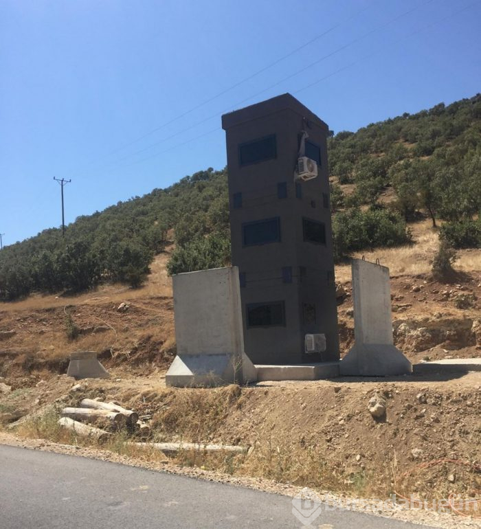 Diyarbakır-Mardin Karayolu'nda zırhlı güvenlik kuleleri