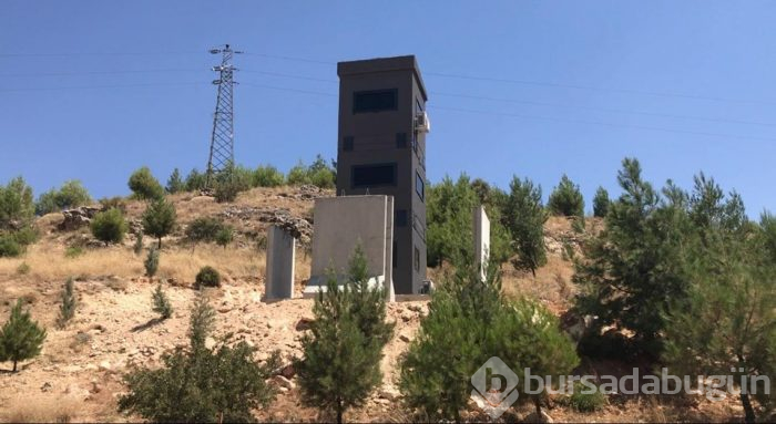 Diyarbakır-Mardin Karayolu'nda zırhlı güvenlik kuleleri
