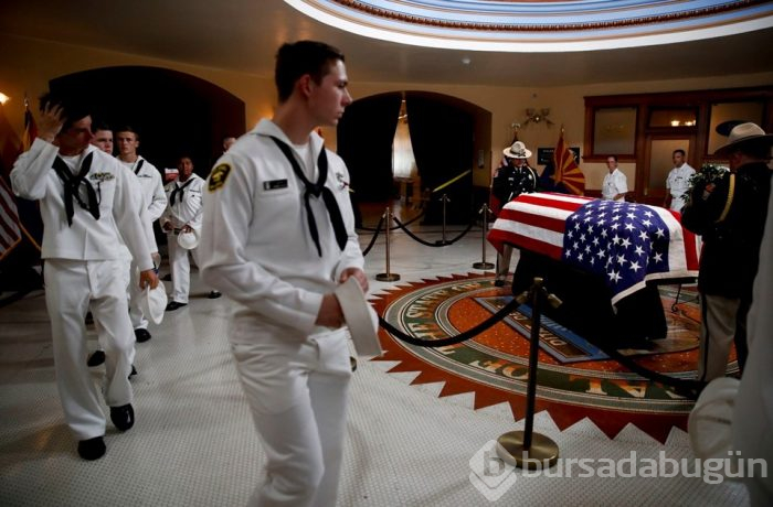 ABD'li Senatör McCain için cenaze töreni düzenlendi