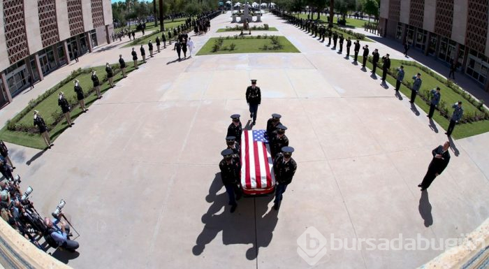 ABD'li Senatör McCain için cenaze töreni düzenlendi