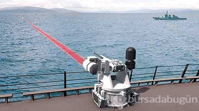 ABD ordusu lazer silahını kontrol etti.