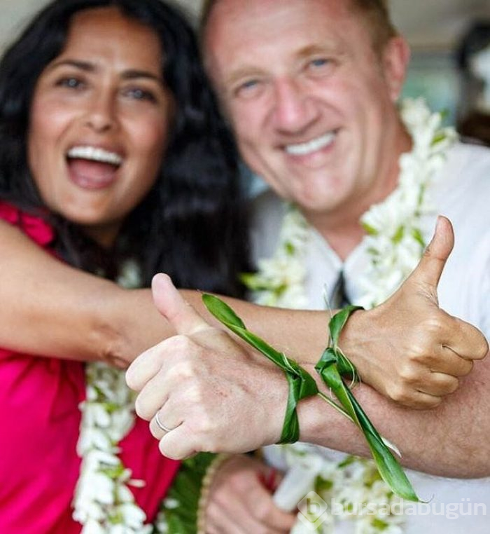 Salma Hayek'e nikah sürprizi