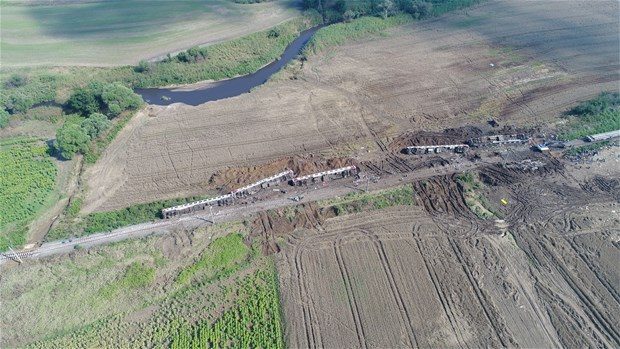Tekirdağ'da tren faciası!
