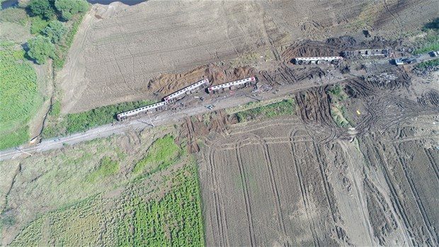 Tekirdağ'da tren faciası!
