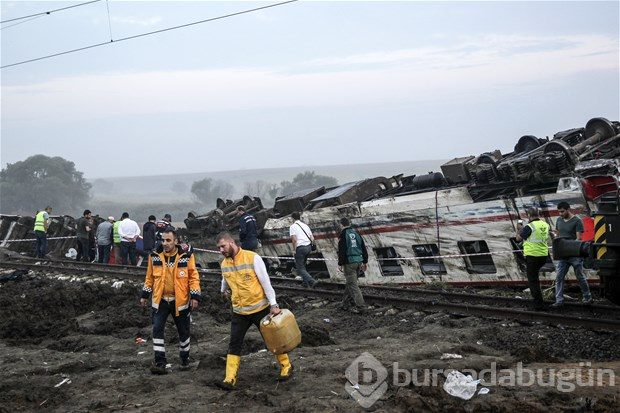 Tekirdağ'da tren faciası!
