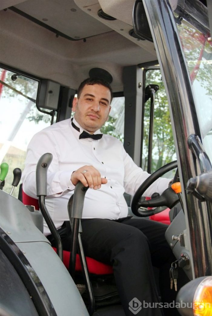 Gelini böyle almaya geldi! Gören şoke oldu