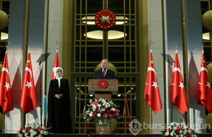 Beştepe'de 30 Ağustos Resepsiyonu
