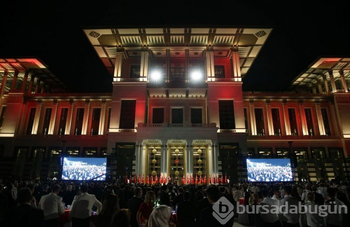 Beştepe'de 30 Ağustos Resepsiyonu