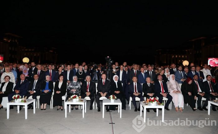 Beştepe'de 30 Ağustos Resepsiyonu