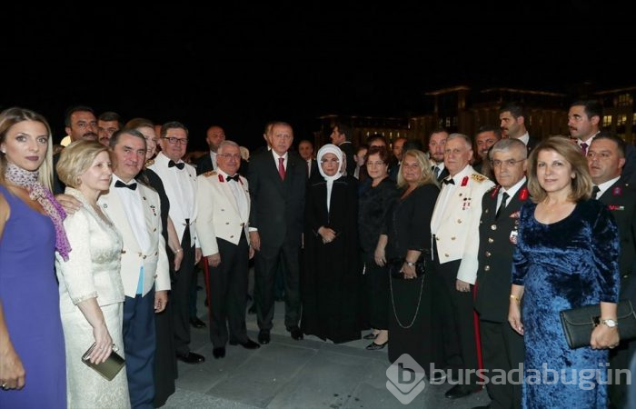 Beştepe'de 30 Ağustos Resepsiyonu
