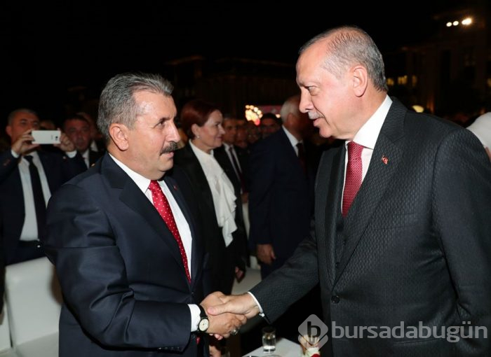 Beştepe'de 30 Ağustos Resepsiyonu