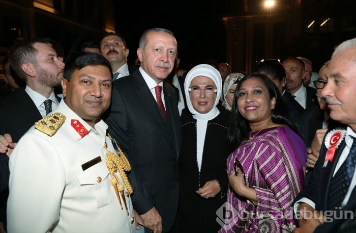 Beştepe'de 30 Ağustos Resepsiyonu