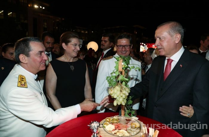 Beştepe'de 30 Ağustos Resepsiyonu