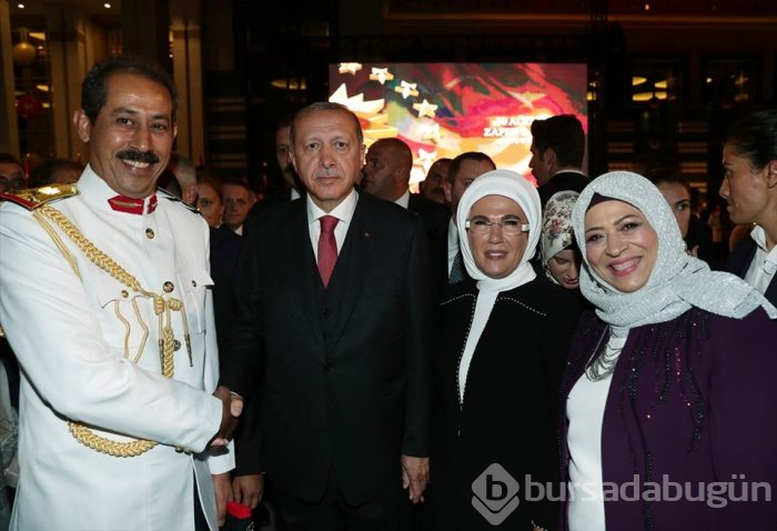 Beştepe'de 30 Ağustos Resepsiyonu
